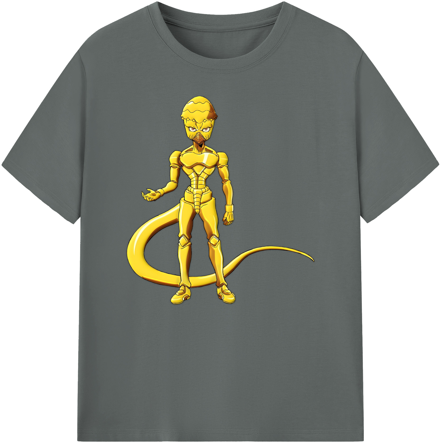 （画像用） ジョジョの奇妙な冒険 おといし あきら JoJo's Bizarre Adventure Akira Otoishi 綿100％ メンズ半袖Tシャツ｜肌触りやわらか＆通気性